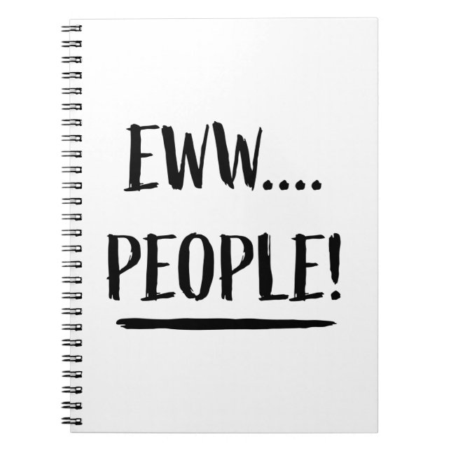 Eww People Notizblock (Vorderseite)