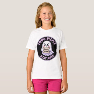 Ewww Leute Bleibt Weg Aufkleber - Lustiger Introve T-Shirt