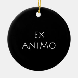 Ex animo keramik ornament