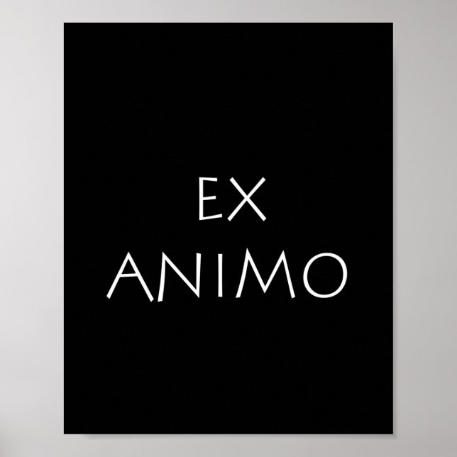 Ex animo poster (Vorne)