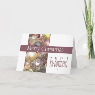 Ex-copain Joyeuse carte de Noël