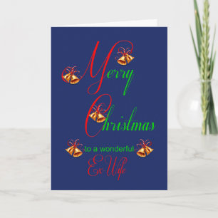 Ex Femme Christmas Bells Carte de vacances