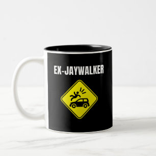 Ex Jaywalker - Alkoholische Reinigung und nüchtern Zweifarbige Tasse
