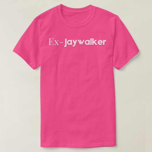 Ex Jaywalker T-Shirt (Design vorne)