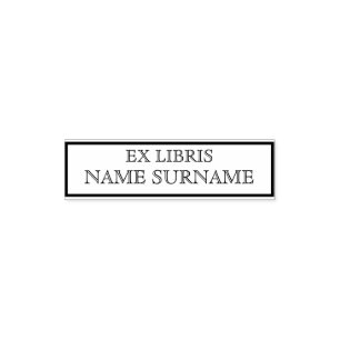 Ex Libris Buchzeichen Permastempel