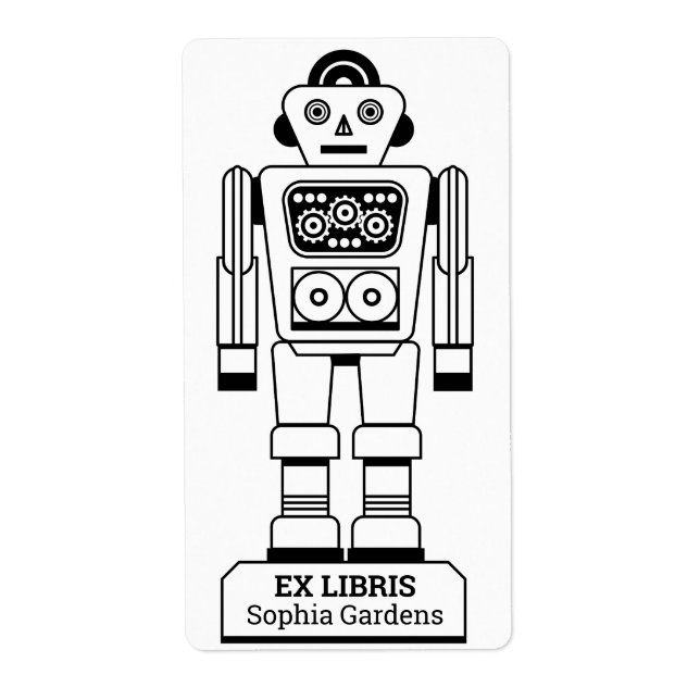 Ex Libris - Robot Librarian v2 (Vorne)