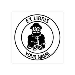 Ex libris Sailor Buchzeichen Gummistempel