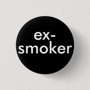 ex Raucher beendigte zu rauchen Button
