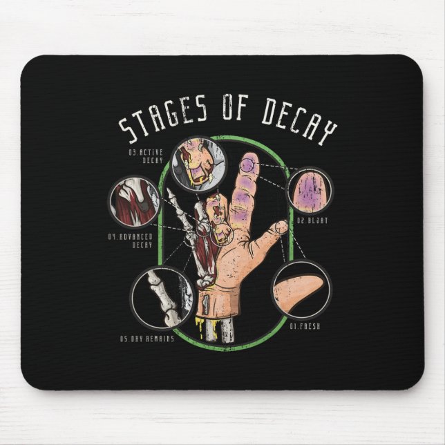 Examiner Halloween Forensics Coroner Geschenk Medi Mousepad (Vorne)