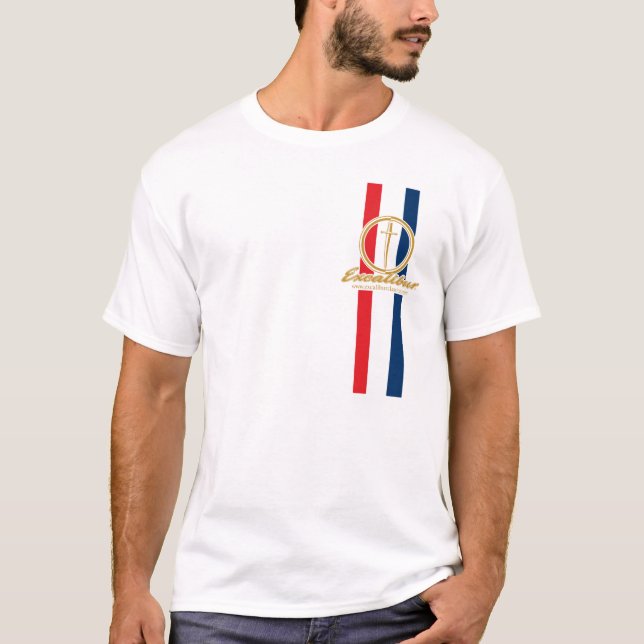 Excalibur Camelot klassische Autos Lite T-Shirt (Vorderseite)