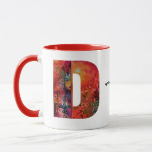EXCALIBUR D SCHREIBEN / FANTASY MONOGRAMM TASSE