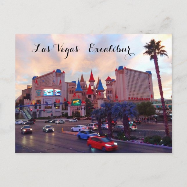 Excalibur Hotel #3 Postcard Postkarte (Vorderseite)