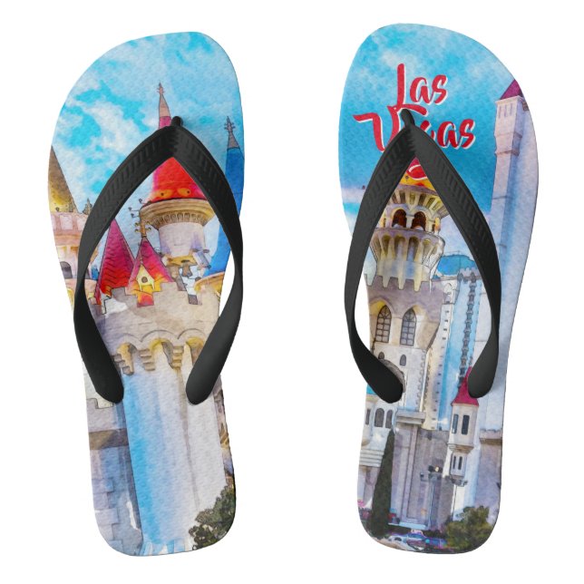 Excalibur Las Vegas Flip Flops (Fußbett)