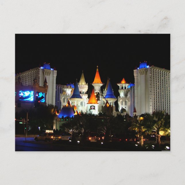 Excalibur Las Vegas Postkarten (Vorderseite)