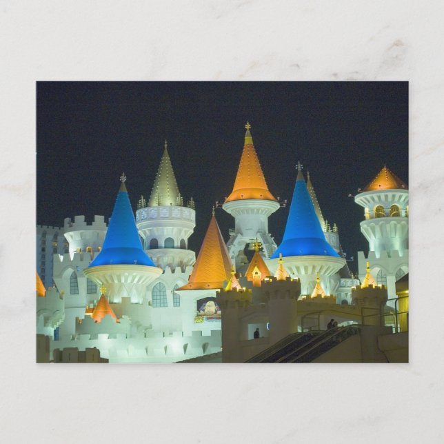 Excalibur Las Vegas Postkarten (Vorderseite)