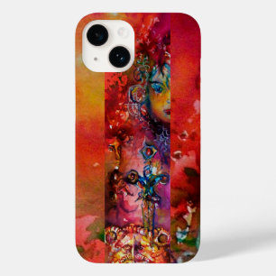 EXCALIBUR /QUEEN DER MAGIC SWORT Rot-Gelbe Fantasi Case-Mate iPhone Hülle