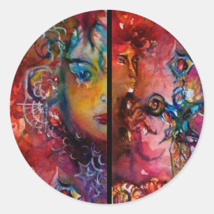 EXCALIBUR RUNDER AUFKLEBER