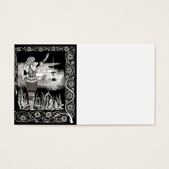 Excalibur se lève du lac (Devant)