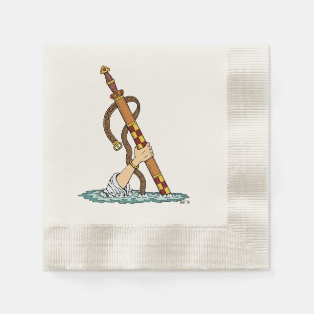 Excalibur Serviette (Vorderseite)