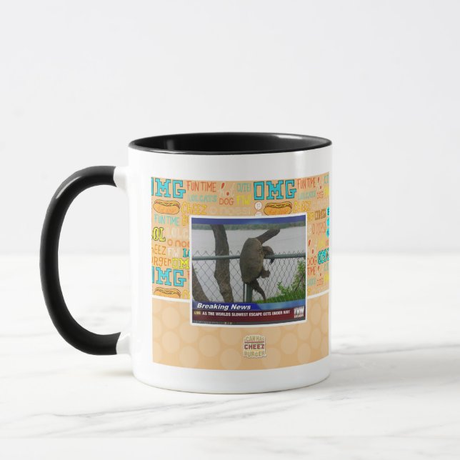 Excaping Schildkröte Tasse (Links)