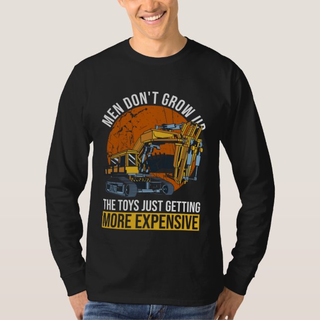 Excavator Operator And Backhoe Operator T-Shirt (Vorderseite)