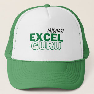Excel Guru Funny Accounting Trucker Hat Truckerkappe