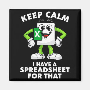 Excel-Kollege Mitarbeiter Abschied Abschiedsgruß G Magnet