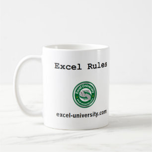 Excel ordnet Tasse an
