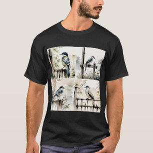 Excellence's Vögel in freier Wildbahn Verschiedene T-Shirt