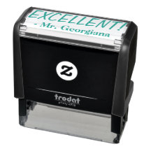 "EXCELLENT!" + Briefmarke für den benutzerdefinier