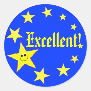 Excellent Stickers Scolaire Stars