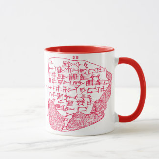 Excellente tasse cunéiforme de boissons