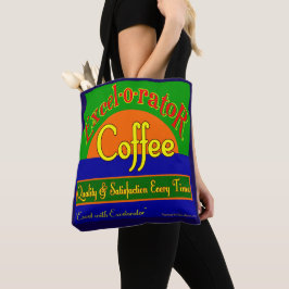 Excelorator Coffee Retro Küche Lebensmittelgeschäf Tasche