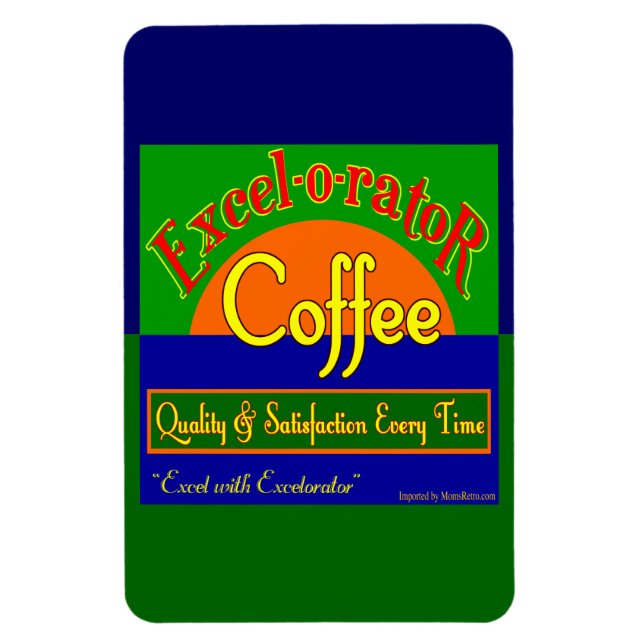 Excelorator Kaffee Neue Magnete für Kratzerkunst (Vertikal)