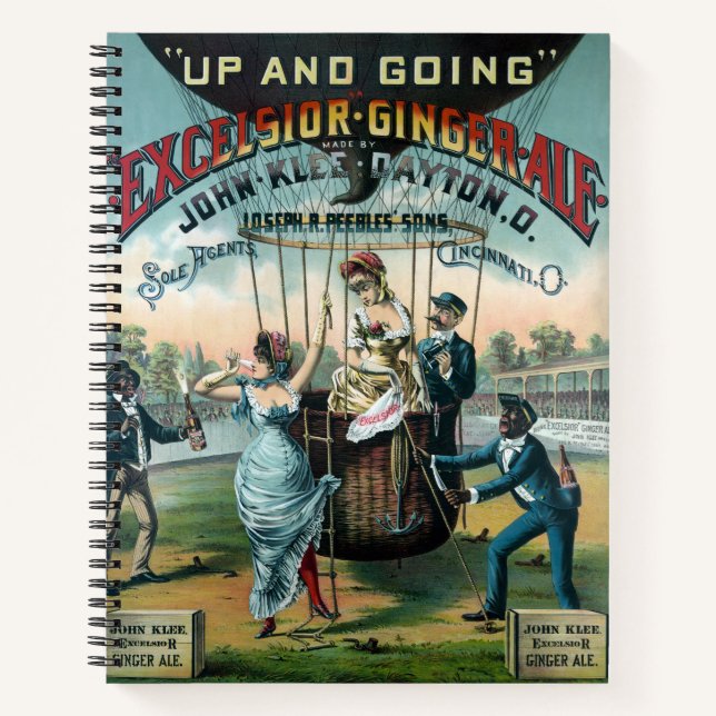 Excelsior Ginger Ale Notizbuch (Vorderseite)