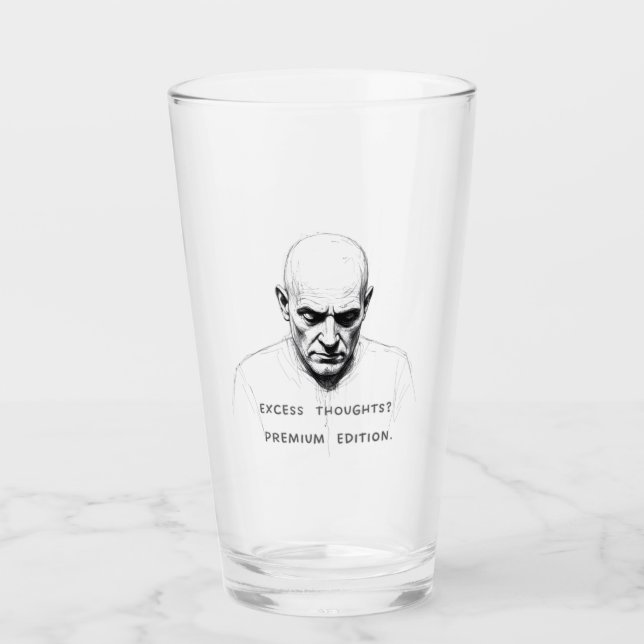Excess Thoughts? Premium Edition Glas (Vorderseite)