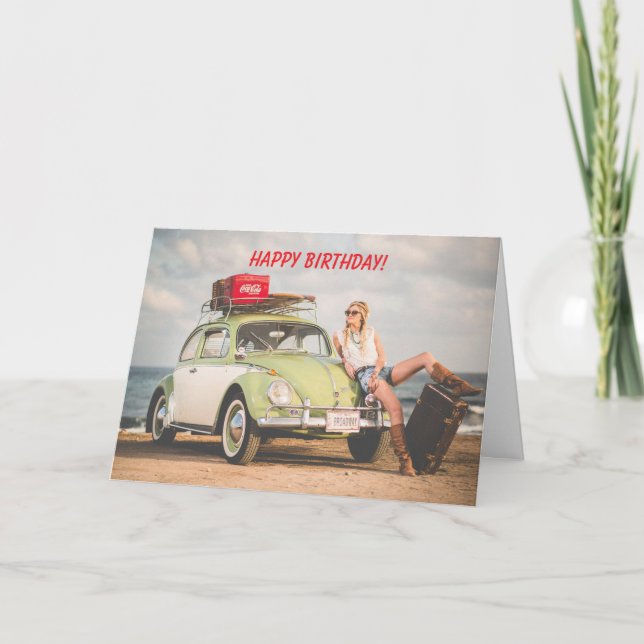 EXCITING BIRTHDAY CARD DANKESKARTE (Vorderseite)