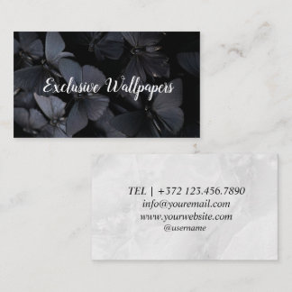 Exclusive Handmade Luxury Wallpapers Visitenkarte