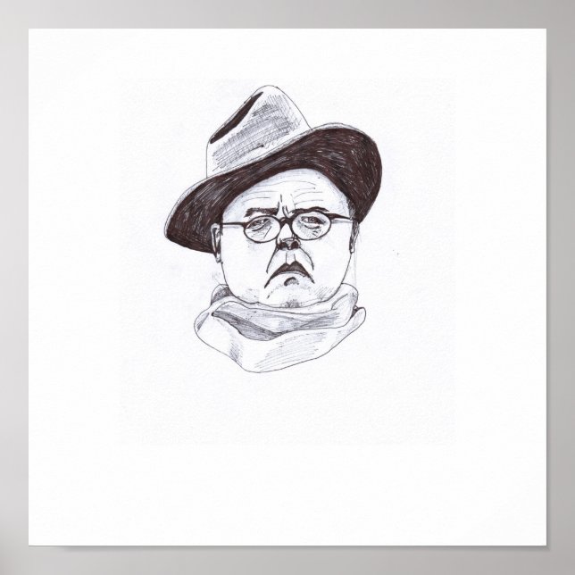 EXCLUSIVE Truman Capote "In Cold Ink" Poster (Vorne)