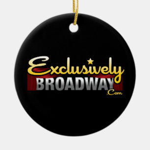 ExclusivelyBroadway.com Keramik Ornament
