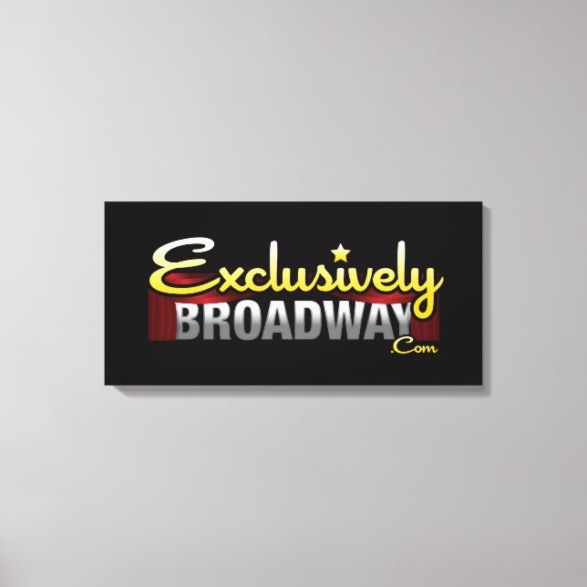 ExclusivelyBroadway.com Leinwanddruck (Vorderseite)