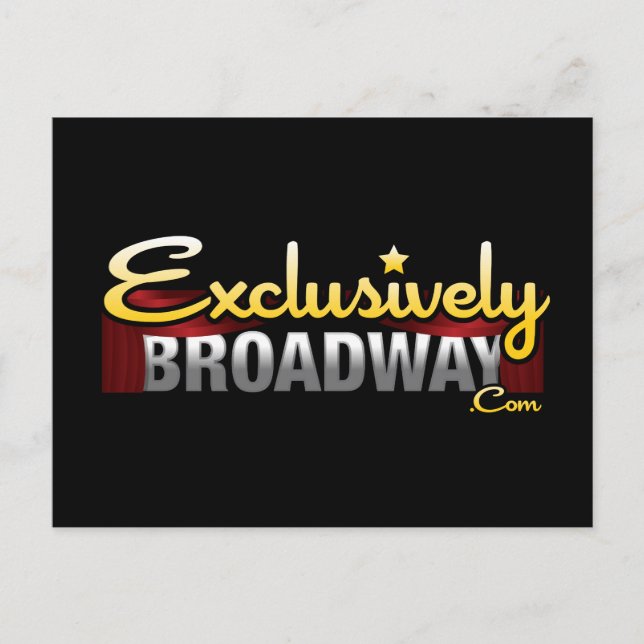 ExclusivelyBroadway.com Postkarte (Vorderseite)