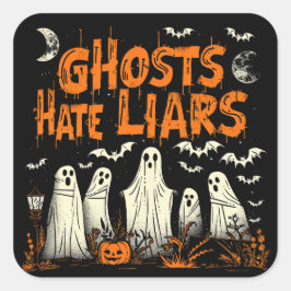 ExDesigner | Personalisierung | Halloween Quadratischer Aufkleber