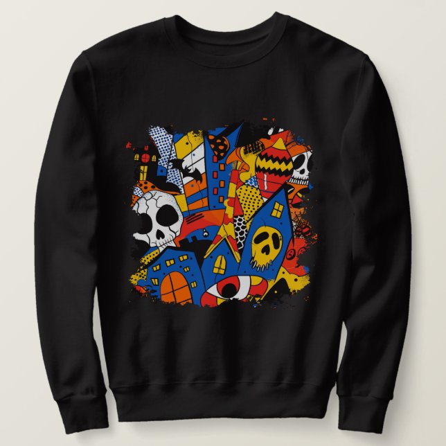 ExDesigner | Personalisierung | Halloween Sweatshirt (Design vorne)