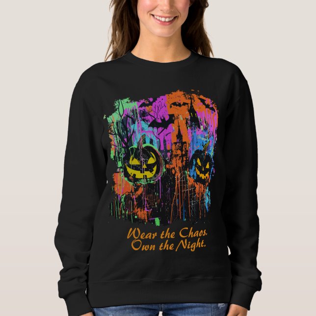 ExDesigner | Personalisierung | Halloween Sweatshirt (Vorderseite)