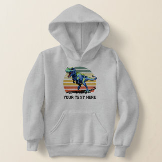 Exécution de T-Rex - Sweat - shirt à capuche de tr