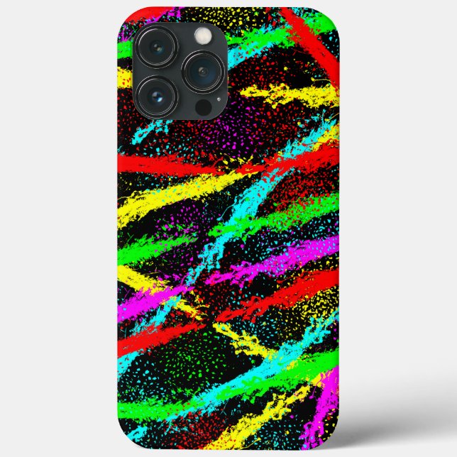 Exécution du coque iphone Coque-Mate Splatter (Verso)