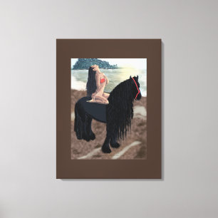 Exécution - Toile embouteillée