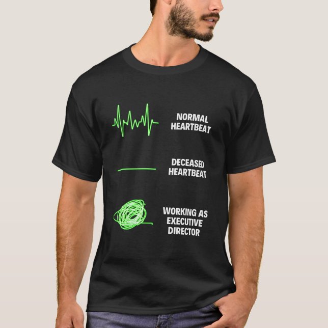 Executive Director Jobs Administrative Assistant T-Shirt (Vorderseite)