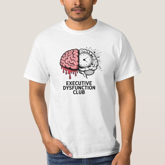  Executive Dysfunction Club Minimal Tee (Vorderseite)